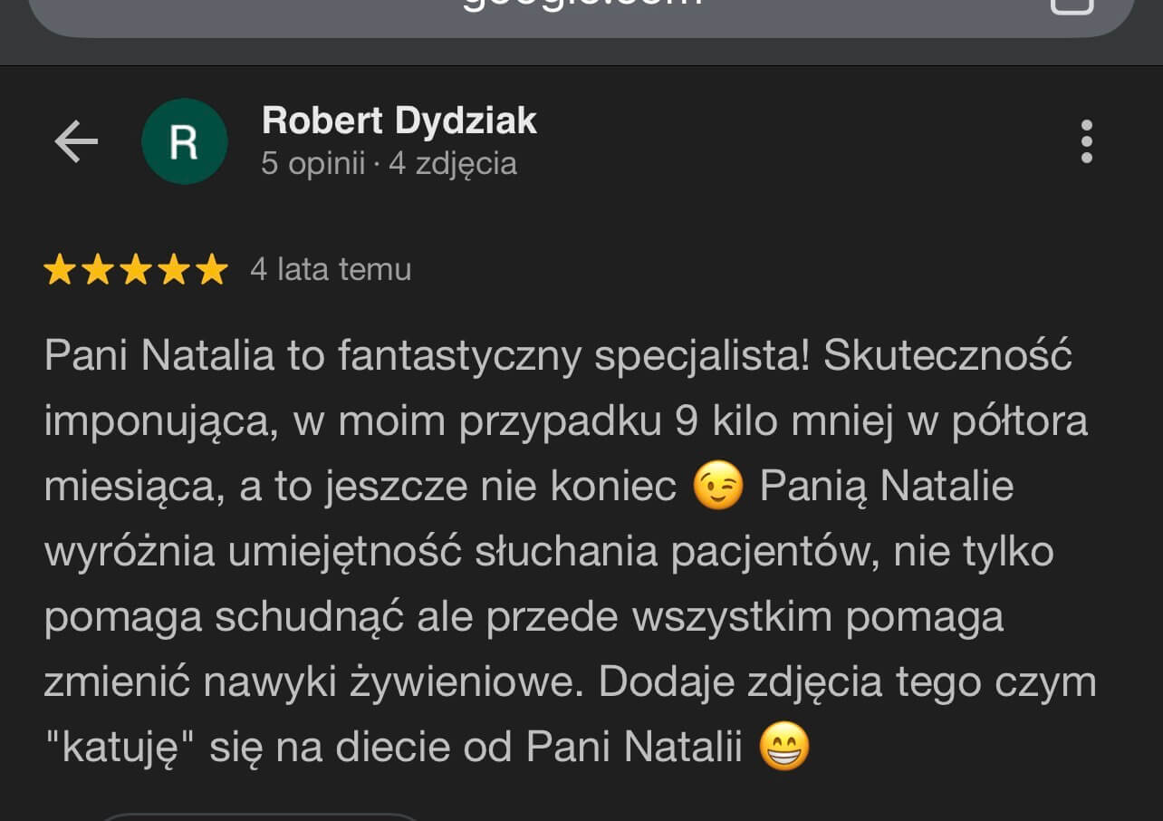 Opinia pacjentki